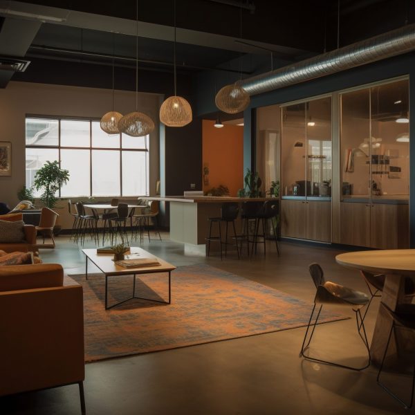 Modern luxury apartment with elegant home decor generated by AI Modern luxury apartment with elegant home decor generated by artificial intelligence